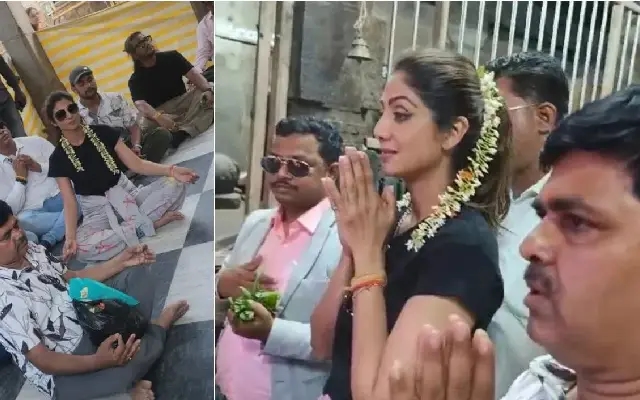 Shilpa Shetty Visits Mysore and Nanjundeshwara Temple for ‘KD' Movie Shoot - News Karnataka