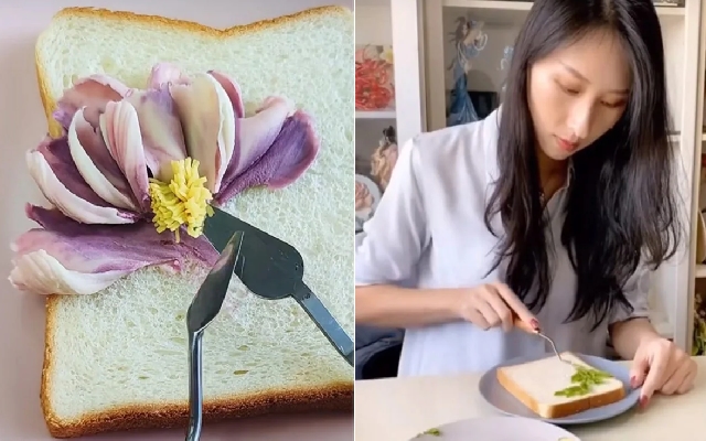 Viral Video: Artist Creates Intricate Flower Art with Potato Mash - News Karnataka