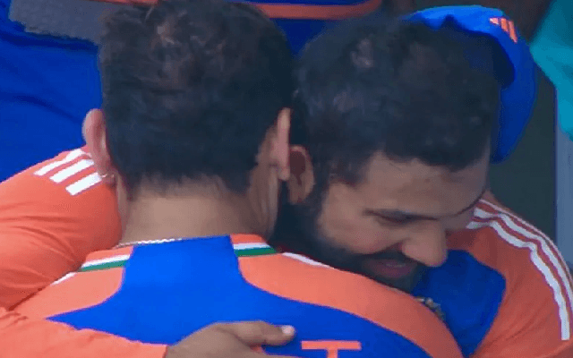 Kohli,Sharma Cry In Each Other's Arms,Sign Off From T20Is With Historic Win - News Karnataka