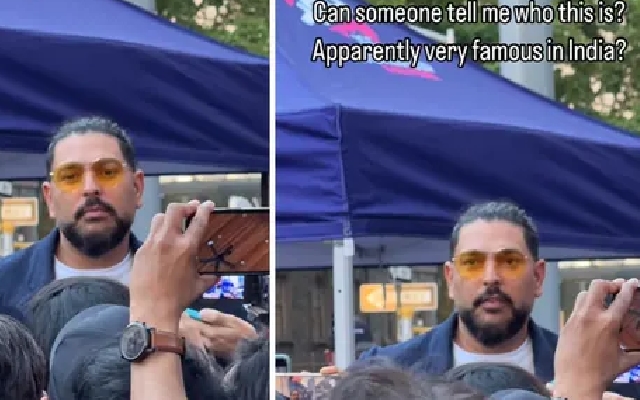 Viral Video: Vlogger Fails to Recognize Cricket Legend Yuvraj Singh in NYC - News Karnataka