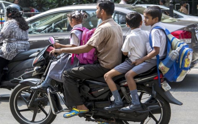 Bengaluru: Safety Harness Mandatory for Kids Below 4 Years on Bikes - News Karnataka