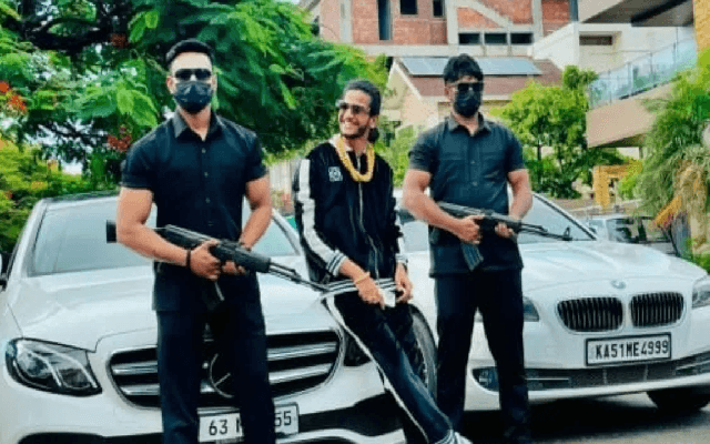 Influencer arrested in Bengaluru for making reels with fake AK-47 rifle - News Karnataka