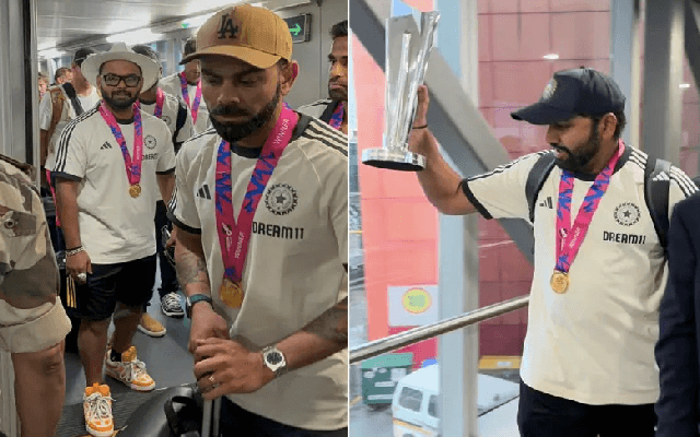 India's T20 World Cup Champions Get Grand Welcome At Airport - News Karnataka