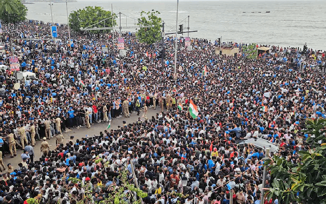 Several Injured During T20 World Cup Victory Parade In Mumbai: Cops - News Karnataka