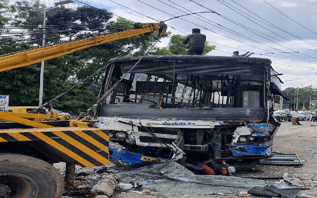 BMTC Bus Accident Claims One Life, Injures Four in Anekal - News Karnataka