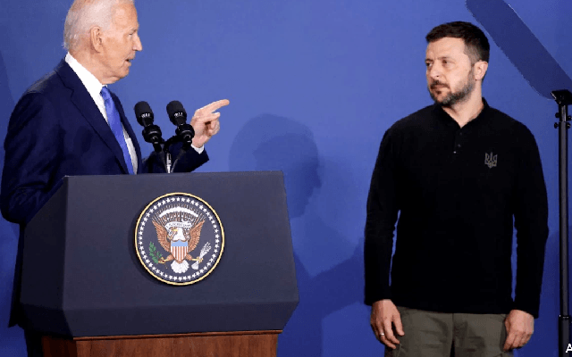 Watch: Biden Calls Him "President Putin". How Ukraine's Zelensky Reacted - News Karnataka