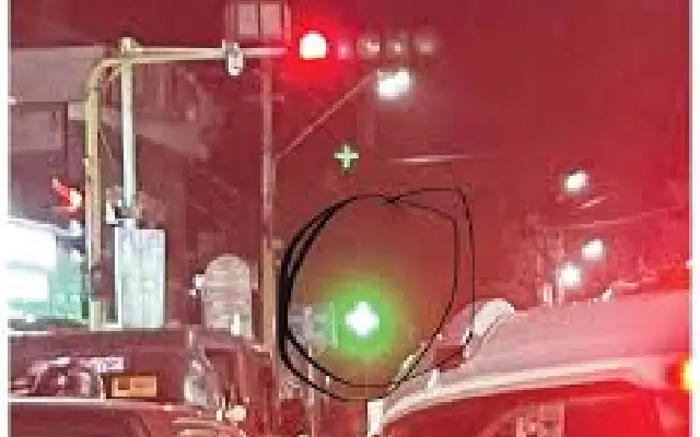 Concerns Over Green LED Boards Near Traffic Signals in Mysuru - News Karnataka