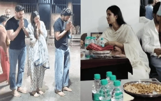 Bollywood celebrity Katrina Kaif Visit Mangaluru's Koragajjana Temple - News Karnataka