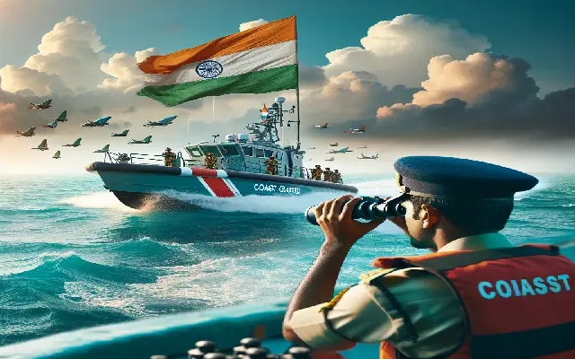 Indian Coast Guard Battles Blaze on Merchant Vessel Off Karwar Coast - News Karnataka