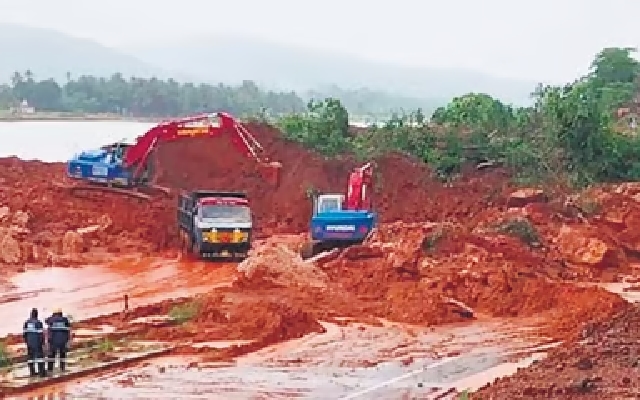 Congress Alleges NHAI and IRB Negligence Led to Shirur Landslide Disaster - News Karnataka
