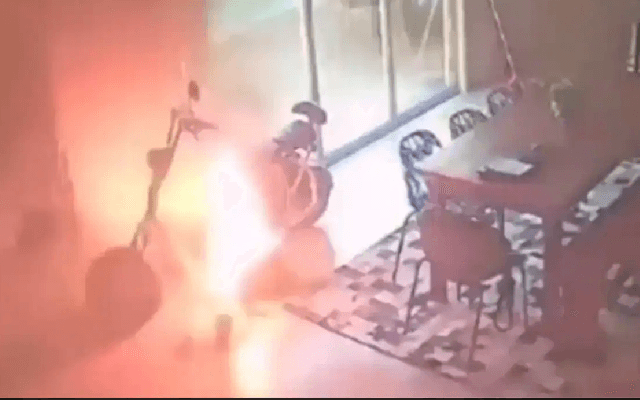 E-Bike Battery Fire Leaves British Family Homeless, House Destroyed - News Karnataka