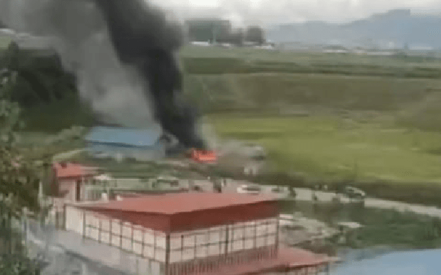 Saurya Airlines Plane Crashes During Takeoff in Kathmandu - News Karnataka