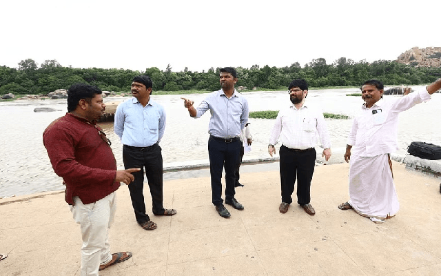 Tungabhadra Dam Reaches Brim, Creates New Attraction for Tourists - News Karnataka