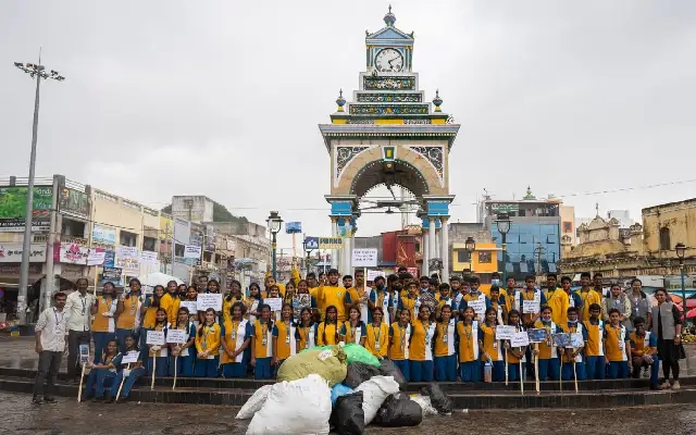 City Students Lead Initiative Against Plastic Pollution in Mysuru - News Karnataka