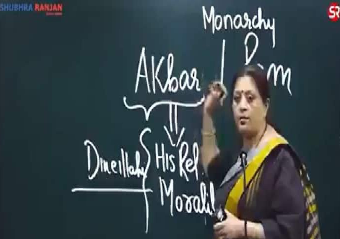 UPSC Coach Shubhra Ranjan Faces Backlash for Comparing Lord Ram and Akbar in Video - News Karnataka