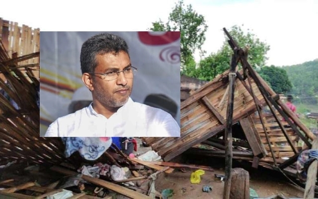 KPCC Chief Secretary Inayat Ali Assesses Storm Damage in Katipalla Village - News Karnataka
