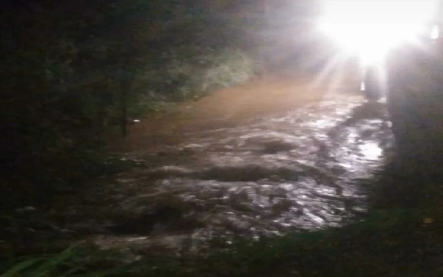 Young Man Missing After Motorcycle Plunges into Markendeya River - News Karnataka