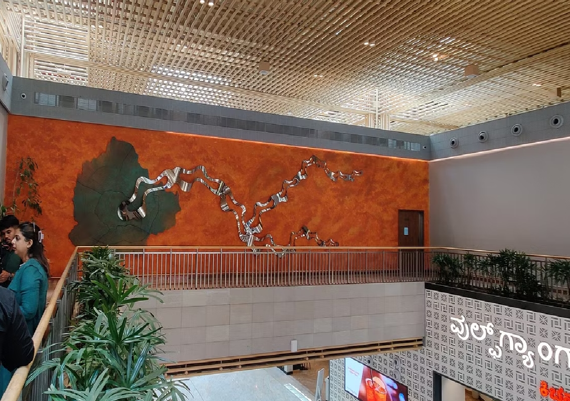 New Lounge at Kempegowda International Airport T2 Highlights Local Art and Heritage - News Karnataka
