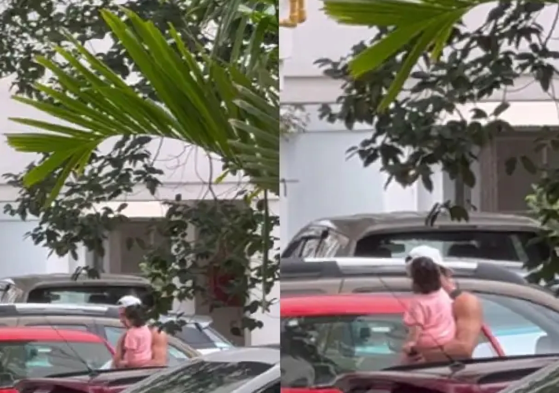 Ranbir Kapoor's Heartfelt Moments with Daughter Raha Captured on Video - News Karnataka