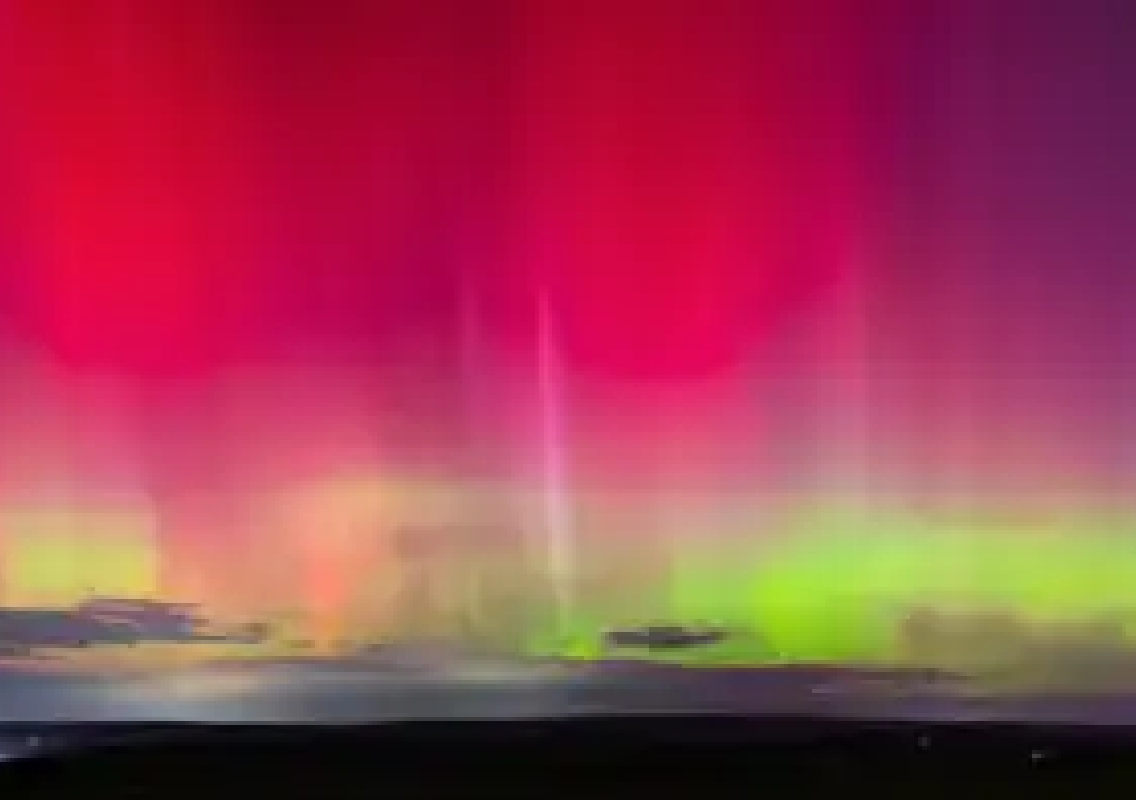 Orange Auroras Mystify Scientists During Recent Geomagnetic Storm - News Karnataka