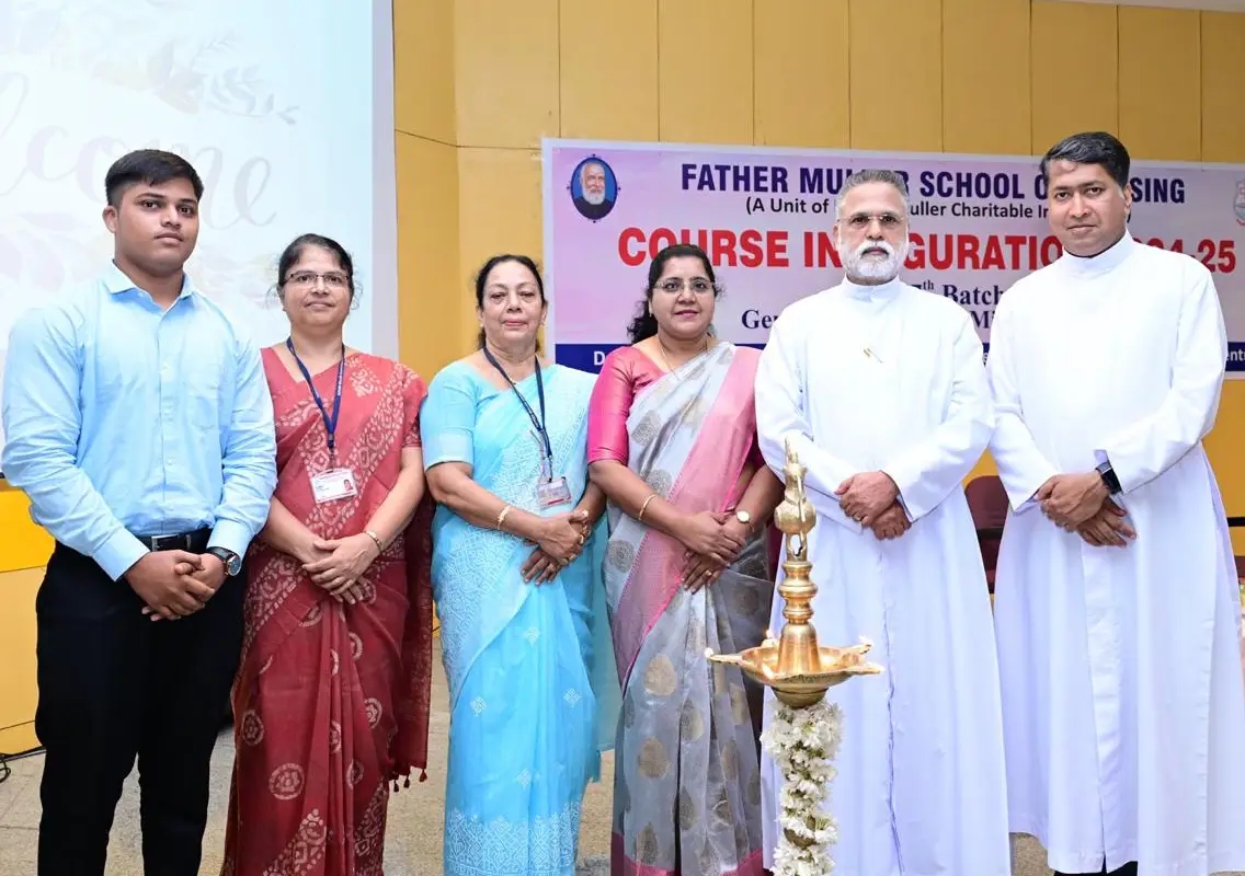 Exciting Inauguration of Father Muller School of Nursing's 67th GNM Course Batch - News Karnataka