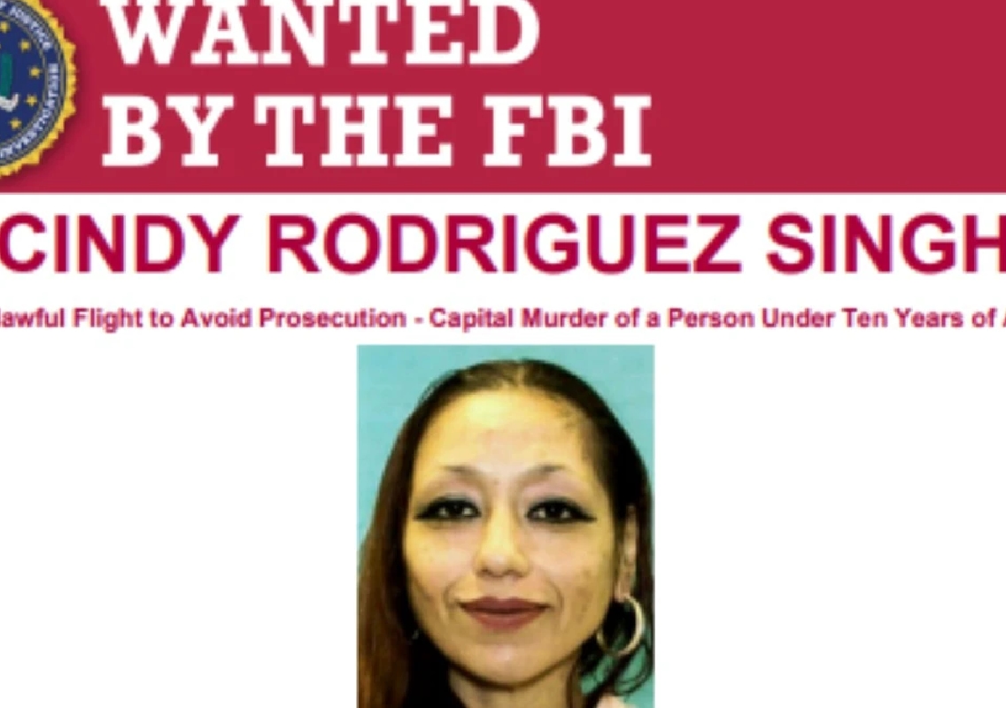 FBI Offers $25,000 Reward for Arrest of Cindy Rodriguez Singh - News Karnataka