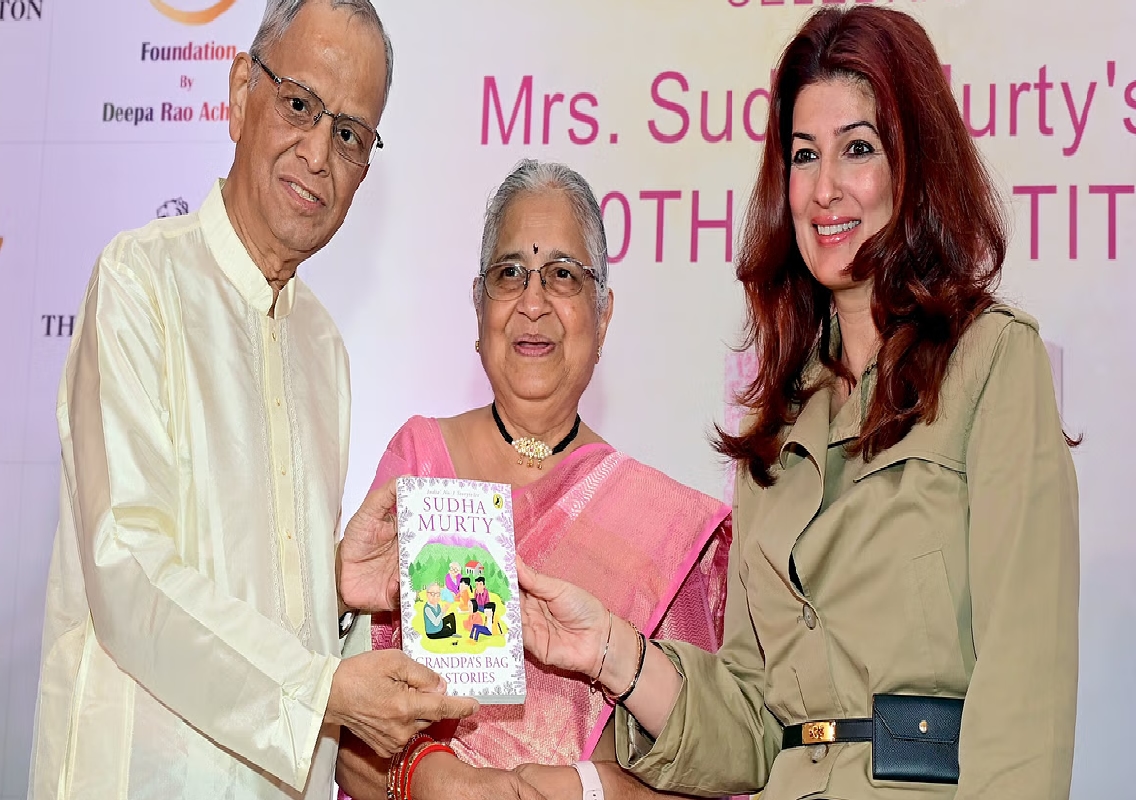 Sudha Murty Launches 300th Book ‘Grandpa's Bag of Stories' - News Karnataka