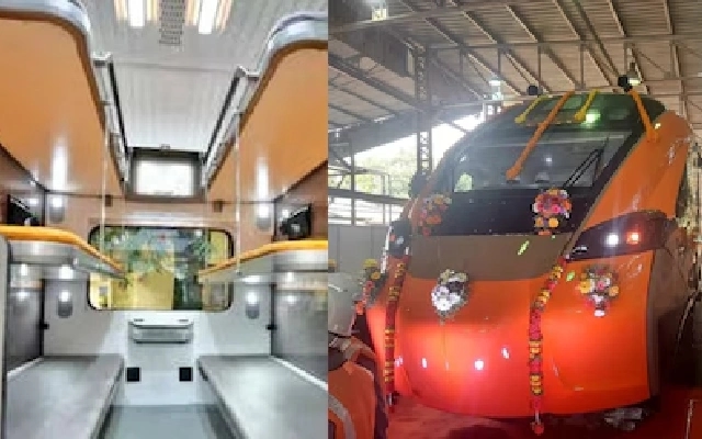 Vande Bharat Sleeper Coach Prototype Unveiled - News Karnataka