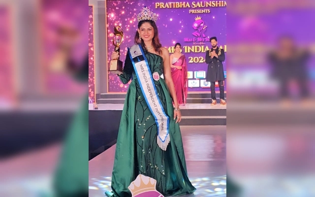 Dr. Nishita Shettian Fernandes Crowned Mrs. India Independent International 2024 - News Karnataka