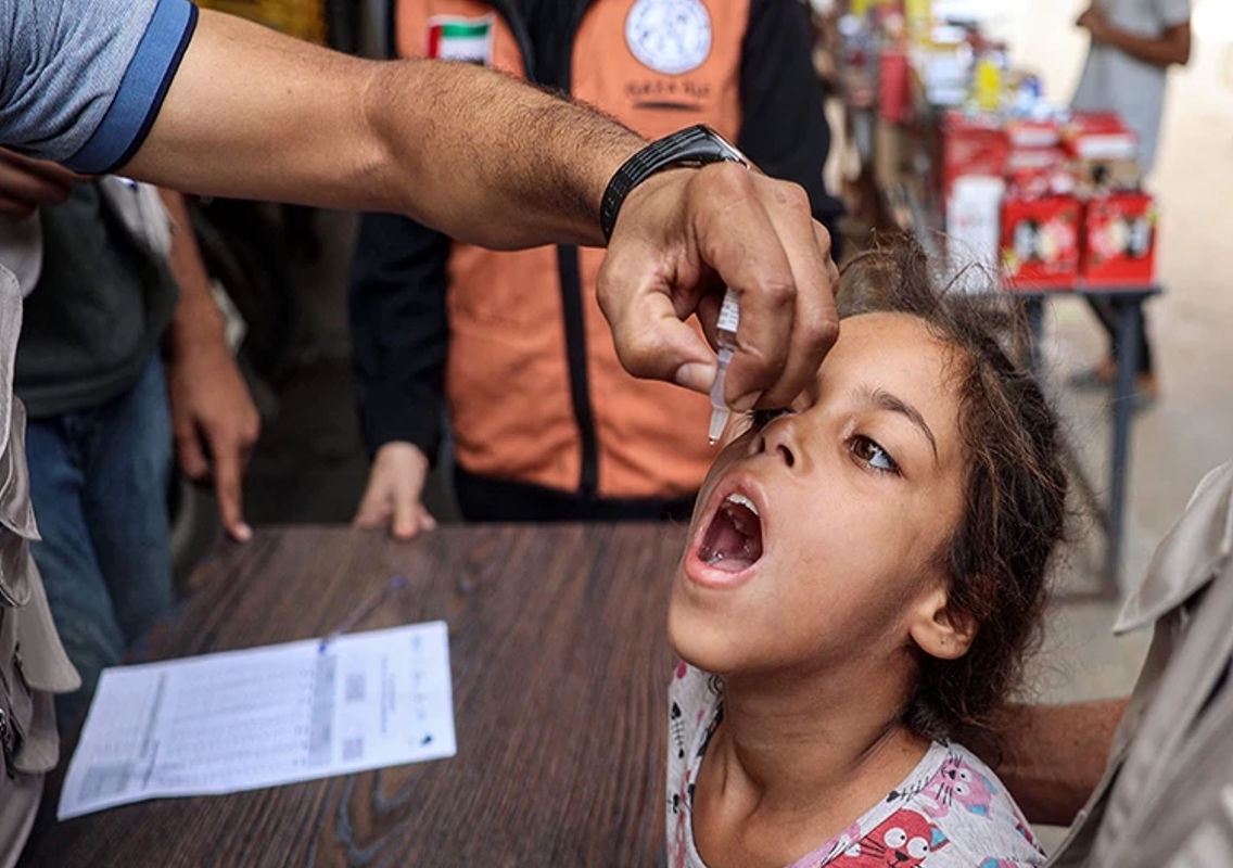 Over 460,000 Children Vaccinated Against Polio in Gaza Amid UAE Emergency Campaign - News Karnataka