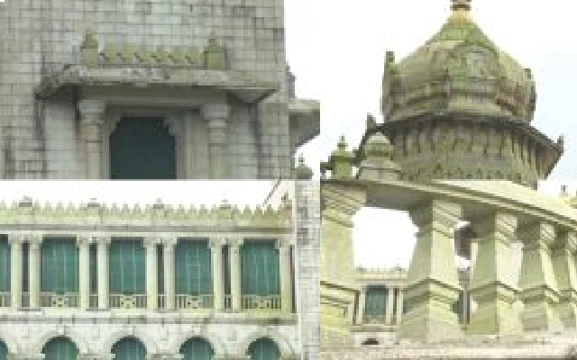 Neglect Turns Belagavi's Suvarna Vidhana Soudha into Moss-Covered Structure - News Karnataka