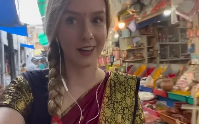 German Woman Speaking Kannada Goes Viral Amid Bengaluru Language Debate - News Karnataka