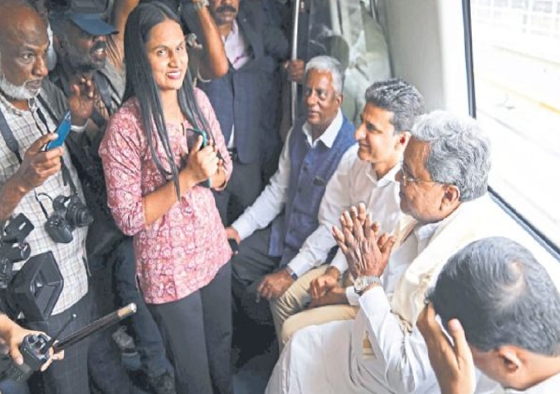Chief Minister Siddaramaiah Inspects Bengaluru Metro, Interacts with Commuters - News Karnataka