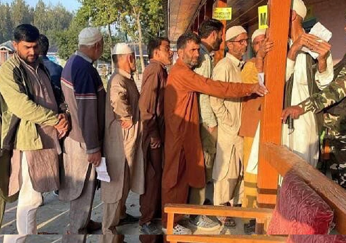 Voting Begins in Chenab Valley for Jammu and Kashmir Assembly Elections - News Karnataka