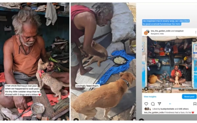 Bengaluru Cobbler’s Kindness Sparks Online Fundraiser - News Karnataka