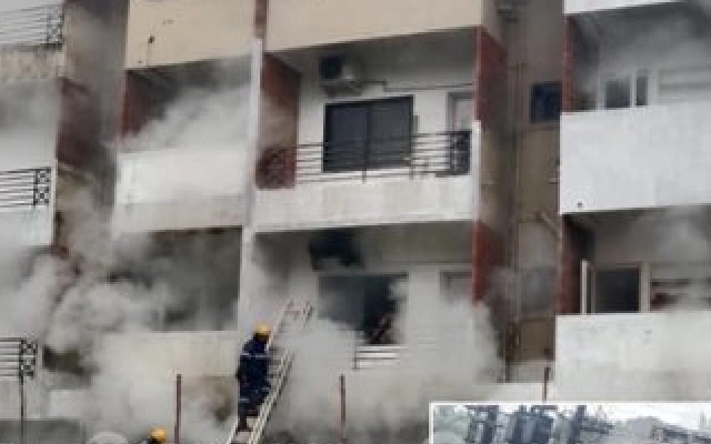 Fire Breaks Out at Dhanvantri Hospital in Udupi: No Casualties Reported - News Karnataka