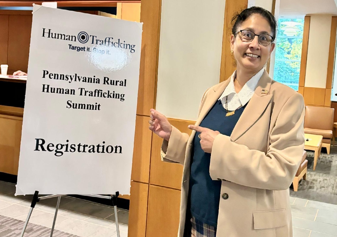 Dancy D’Souza: A Beacon of Strength and Leadership at the 2024 Pennsylvania Rural Human Trafficking Summit - News Karnataka