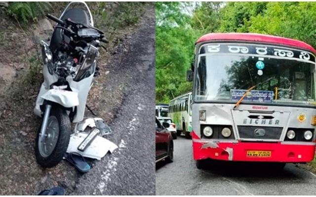 Chamarajanagar: Biker Dies in Tragic Road Accident - News Karnataka
