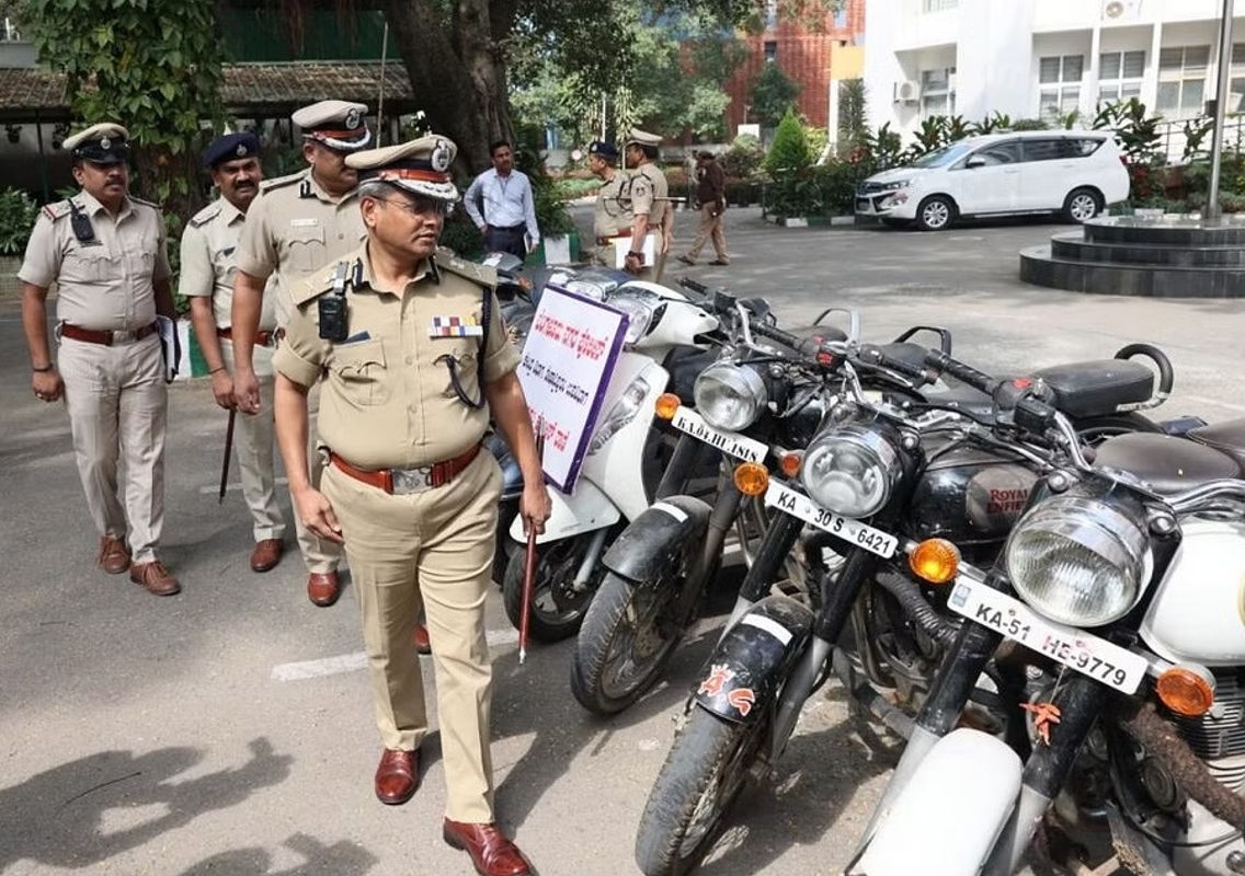 Bengaluru Faces Surge in Two-Wheeler Thefts: Over 13,000 Stolen in 2.5 Years - News Karnataka