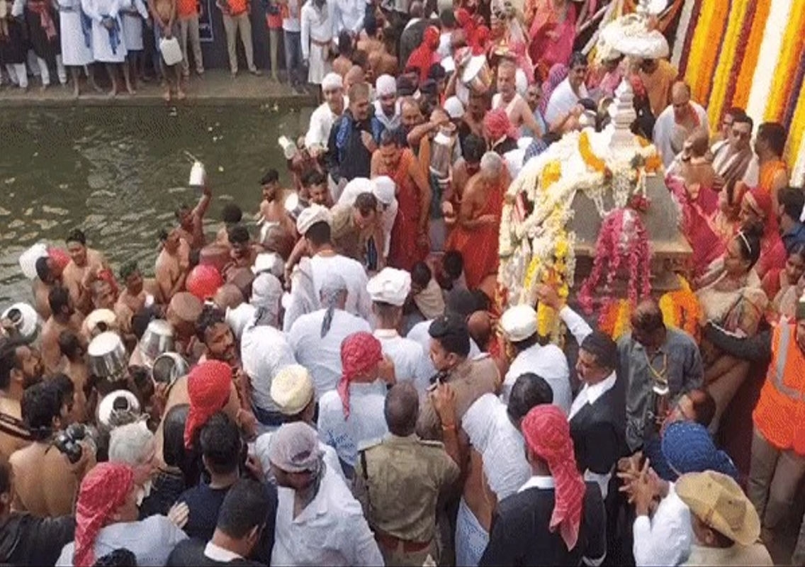Talacauvery Witnesses Cauvery Theerthodhbava Amidst Joyous Celebrations - News Karnataka