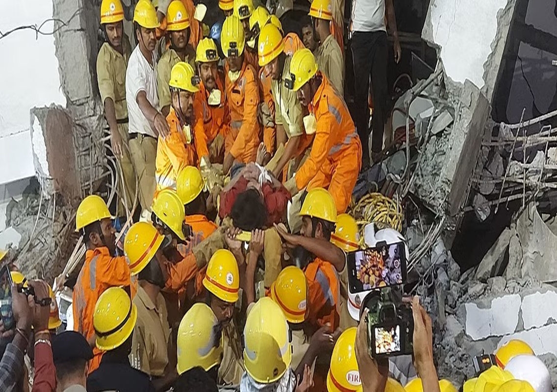 FIR Registered Following Bengaluru Building Collapse - News Karnataka