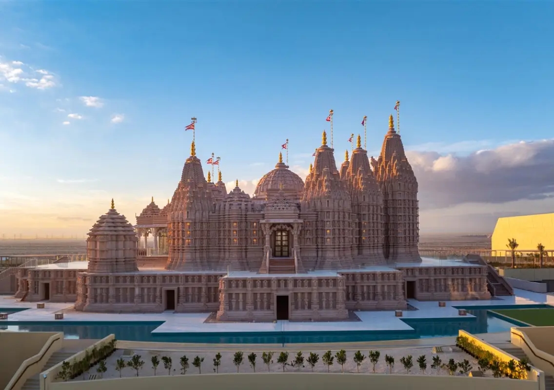 BAPS Hindu Mandir Abu Dhabi’s Diwali Celebrations & Guidelines - News Karnataka