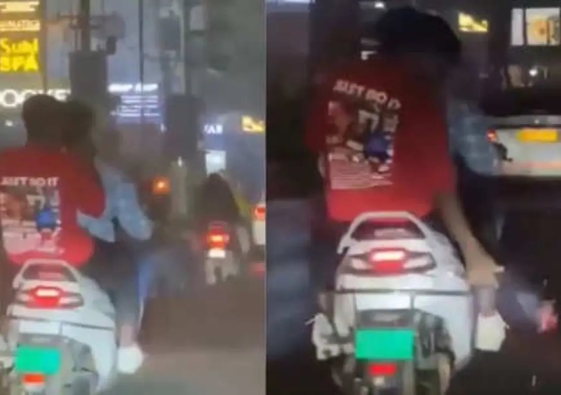 Bengaluru: Two students arrested for throwing firecrackers on busy road - News Karnataka