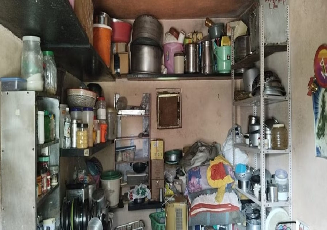 Family Residing in Closed Government School for Five Years - News Karnataka