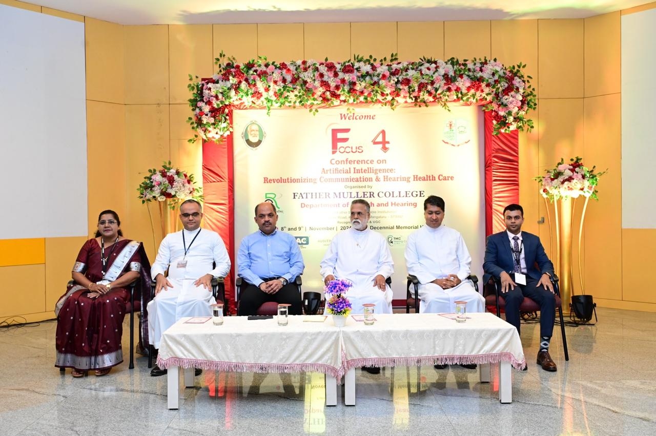 Father Muller College Hosts National Conference on AI in Communication and Hearing Health - News Karnataka