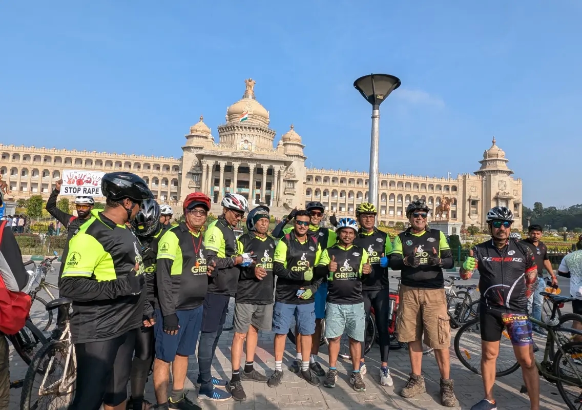 Team Abhaya's Successful Cyclothon for a ‘Rape-Free India' in Bangalore - News Karnataka