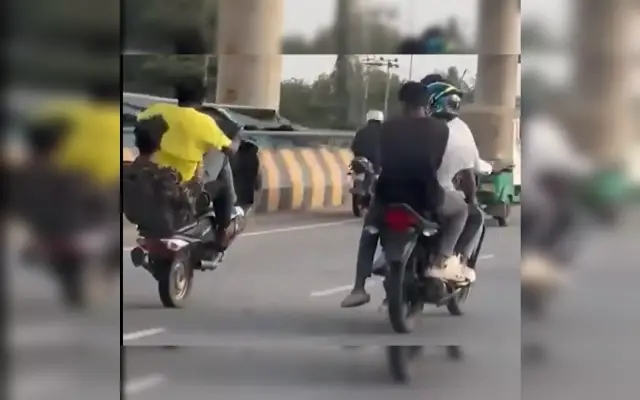Reckless Road Stunts for Social Media Spark Outrage in Bengaluru - News Karnataka