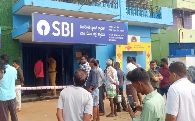 "Davanagere Police Tighten Security After ₹13 Crore SBI Heist" - News Karnataka