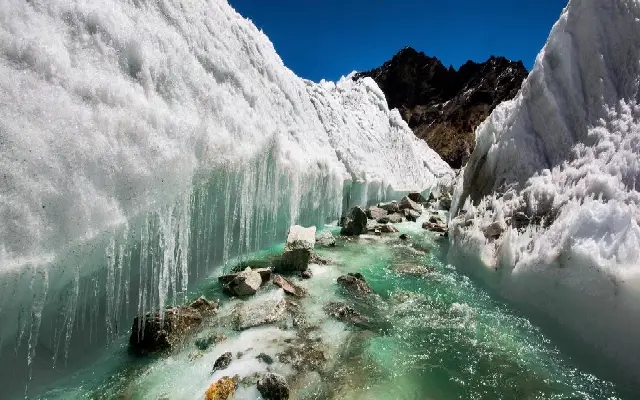 Glaciers in Himachal's Range Shrinking Rapidly, Warning of Potential Water Scarcity - News Karnataka