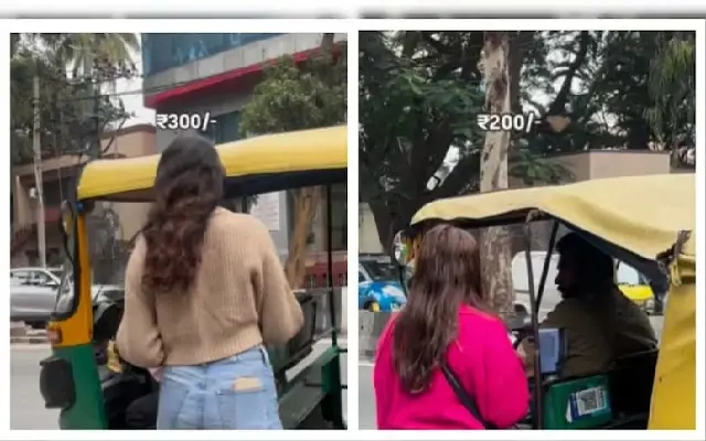 Viral Video Sparks Debate Over Language Bias in Bengaluru Autos - News Karnataka